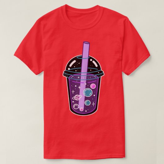 Space Boba Tea Bubble Tee Japanischer Anime Kawaii (Design vorne)