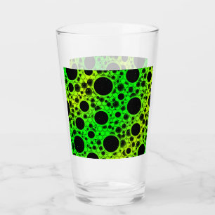 Space Bubble Spots - Grün/Lime Glas