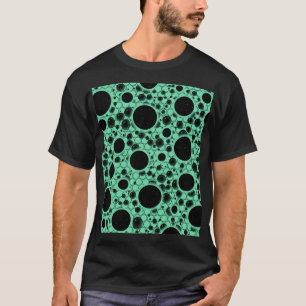 Space Bubble Spots - Minze T-Shirt