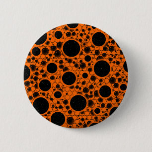Space Bubble Spots - Orange Button