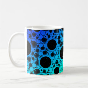 Space Bubble Spots - Regenbogen PBCGY Kaffeetasse