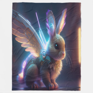 Space Bunny Fleecedecke
