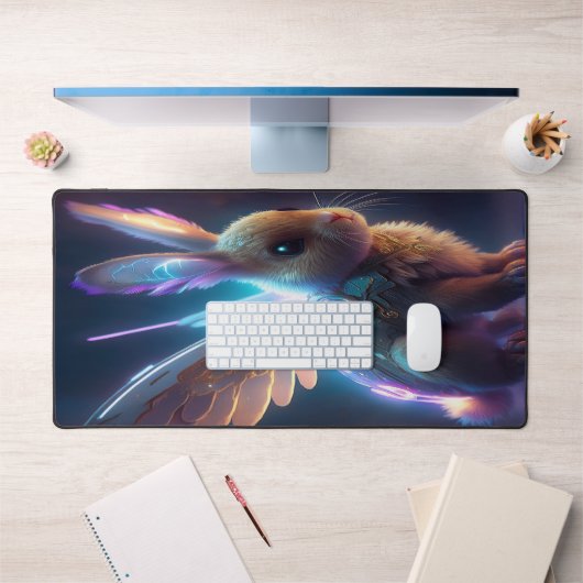 Space Bunny Schreibtischunterlage (Büro 1)