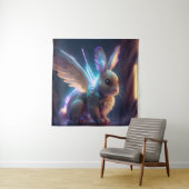 Space Bunny Wandteppich (Beispiel)