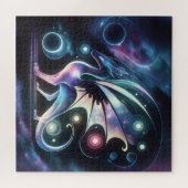 Space Butterfly Dragon Puzzle (Horizontal)