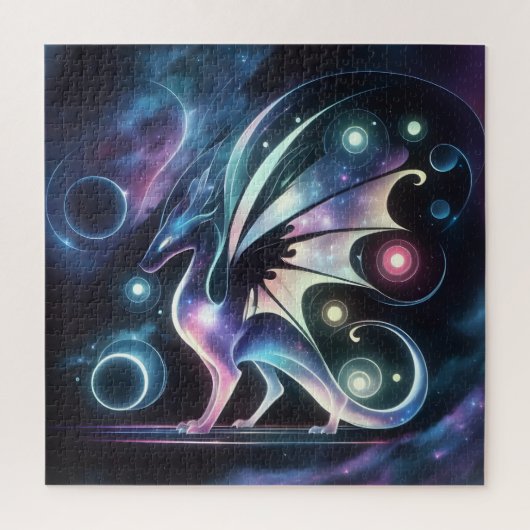 Space Butterfly Dragon Puzzle (Vertikal)