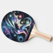 Space Butterfly Dragon Tischtennis Schläger (Seitenansicht)