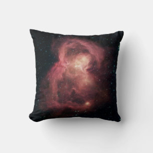 Space Butterfly Nebel Kissen