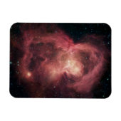 Space Butterfly Nebel Magnet (Horizontal)