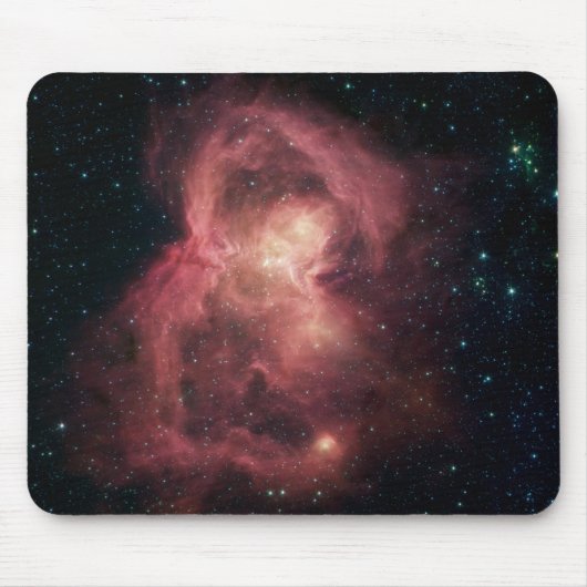 Space Butterfly Nebel Mousepad (Vorne)