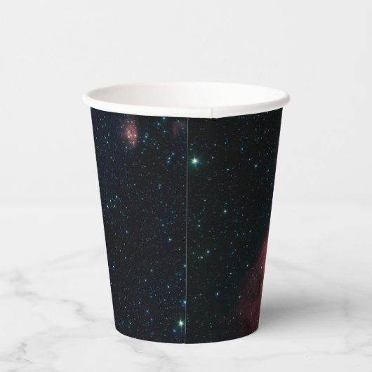 Space Butterfly Nebel Pappbecher (Rechts)