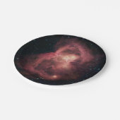 Space Butterfly Nebel Pappteller (Schrägansicht)