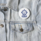 SPACE CADET - Blau Button (Beispiel)