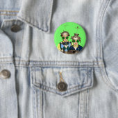 Space Cadet Brothers Button (Beispiel)