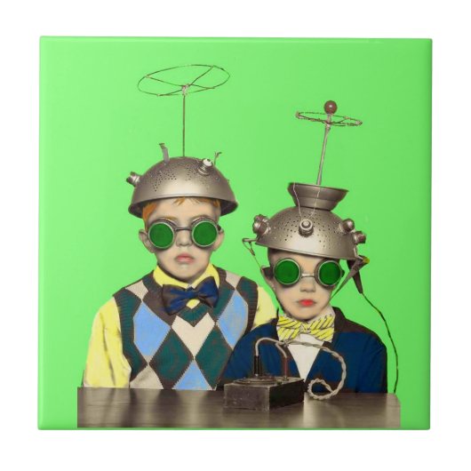 Space Cadet Brothers Fliese (Vorderseite)