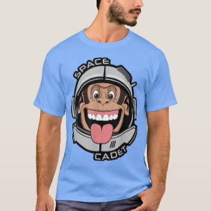 Space Cadet Chimp Affen Ape Helmet T-Shirt