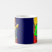 Space cadet Junge lese sci fi book Kaffeetasse (Mittel)