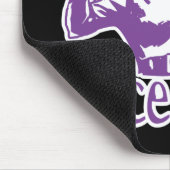 Space Cadet Lila Mousepad (Ecke)