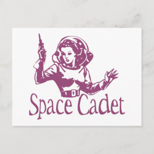 Space Cadet Pink Postkarte