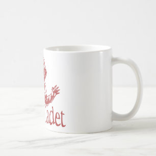 Space Cadet Rot Kaffeetasse