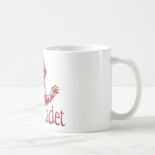Space Cadet Rot Kaffeetasse (Rechts)