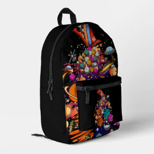 Space Candy Bedruckter Rucksack