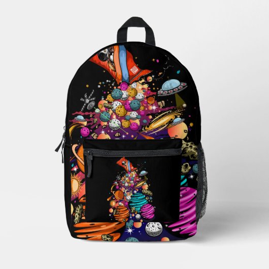 Space Candy Bedruckter Rucksack (Vorderseite)