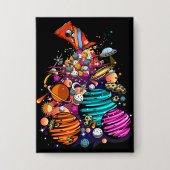 Space Candy Button (Vorderseite)