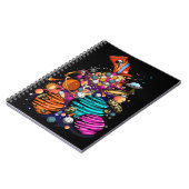 Space Candy Notizblock (Linke Seite)