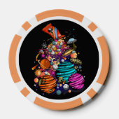 Space Candy Pokerchips (Rückseite)