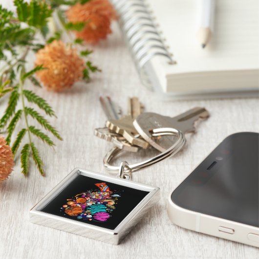 Space Candy Schlüsselanhänger (Seite)