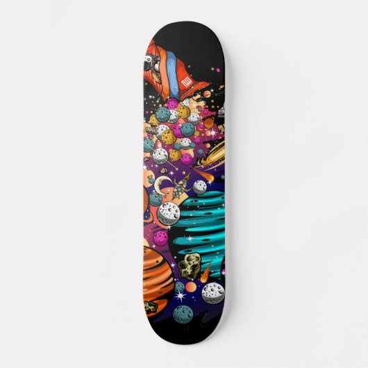 Space Candy Skateboard (Vorderseite)