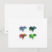 Space Capybaras Postkarte (Vorne/Hinten)