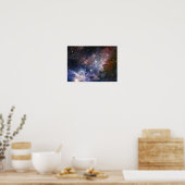 Space Carina Nebula Astronomie Spektakuläres Poste Poster (Küche)