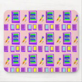 Space Castle Designer Mousepad (Vorne)