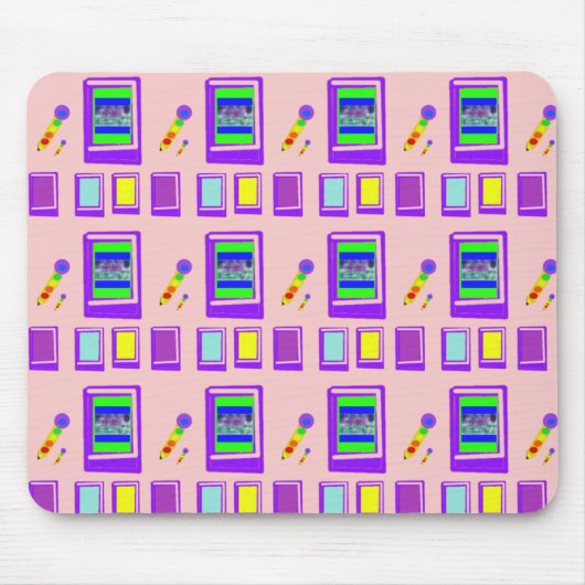 Space Castle Designer Mousepad (Vorne)