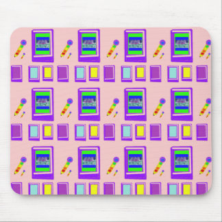 Space Castle Designer Mousepad