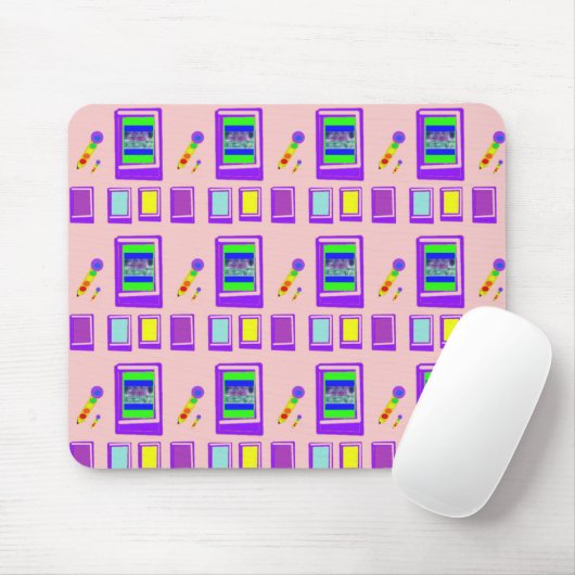 Space Castle Designer Mousepad (Mit Mouse)