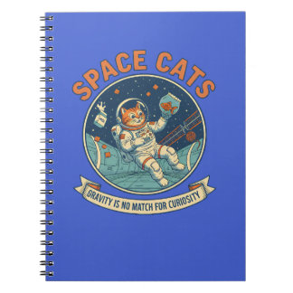 Space Cat Astronaut Notizblock