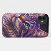 space cat Case-Mate iPhone hülle (Rückseite (Horizontal))
