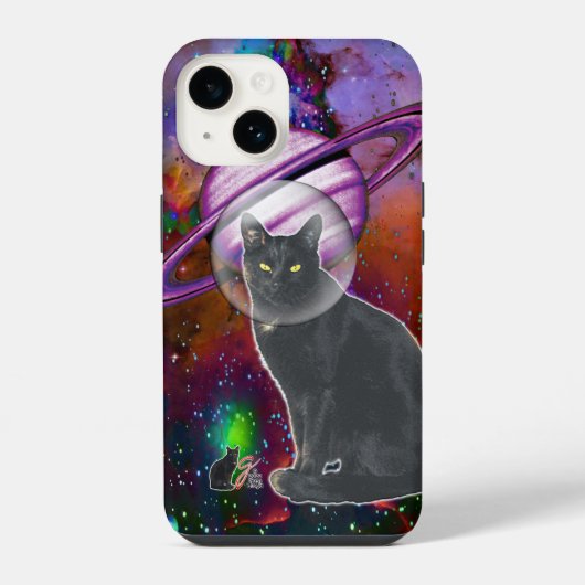 Space-Cat Cosmo Case-Mate iPhone-Hülle iPhone Hülle (Rückseite)