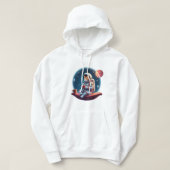 space cat hoodie (Design vorne)