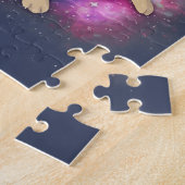 Space Cat Kitten Astronaut Funny Pizza Mars Alien Puzzle (Seite)