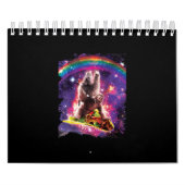 Space Cat Llama Sloth Riding Taco Kalender (Titelbild)