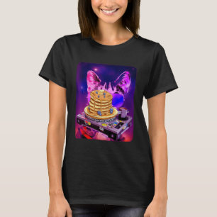 Space Cat Remix DJ Pfannkuchen Remix für Katzen-Ga T-Shirt