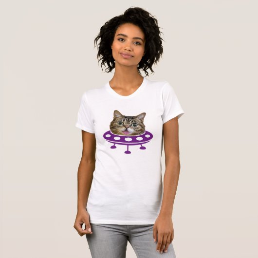 Space Cat T - Shirt (Vorne ganz)