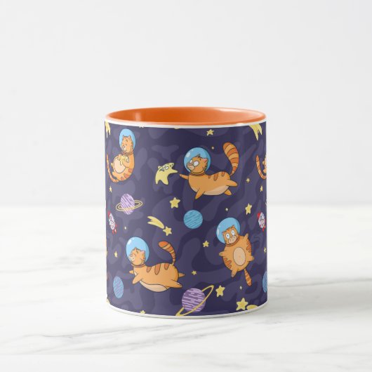 Space Cats Tasse (Zentrum)