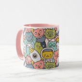 Space Cats Tasse (Vorderseite Links)