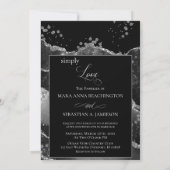 *~* Space Celestial Galaxy Cosmos Nebula Hochzeit Einladung (Rückseite)