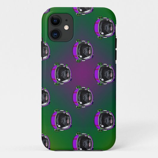 Space Chimp Case-Mate iPhone Case (Rückseite)